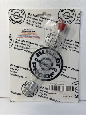 Bullet Proof Designs EZ Drain Kit KTM, Husq, GasGas 