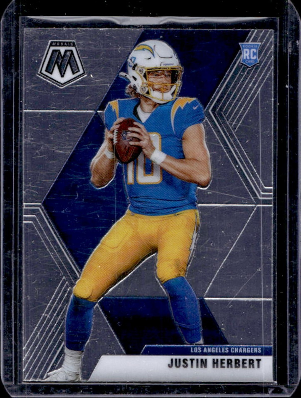 2020 Mosaic Justin Herbert RC Rookie #204 Chargers