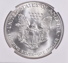 1986 American Silver Eagle $1 BU Brilliant Uncirculated NGC Brown Label *7472 — photo 4
