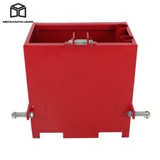 3 Point Category 1 Tractor Loader Ballast Box 2" Hitches Quick Tach Attachment