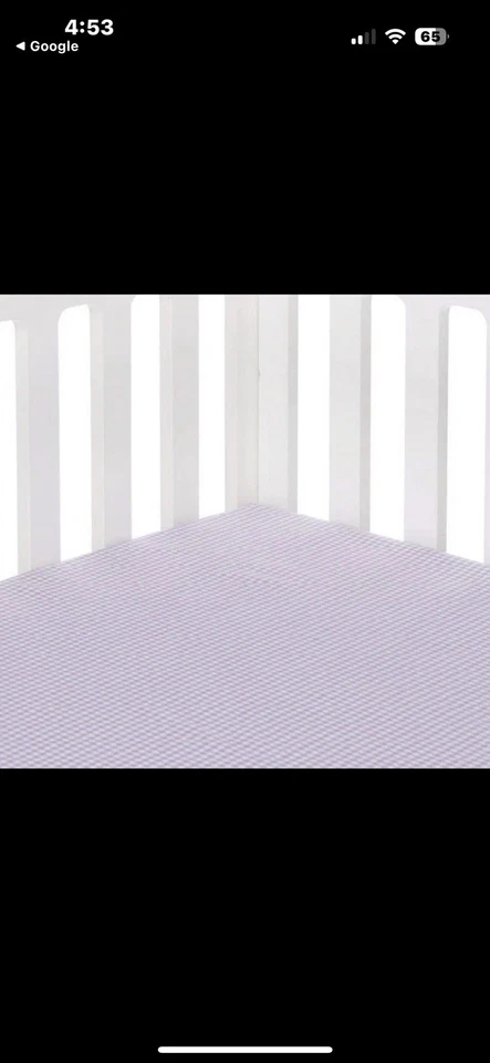 Juego de 3 piezas de falda de cama Glenna Jean LuLu, sábana ajustable, edredón, PLUS móvil completo Foto 2 de 4