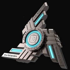 EDC Premium Metal Fidget Spinner High Grade Alloy Stress Relief Triangle Spinner