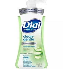 Dial Complete Clean + Gentle Foam Handwash, Aloe, 7.5 Fl. Oz.