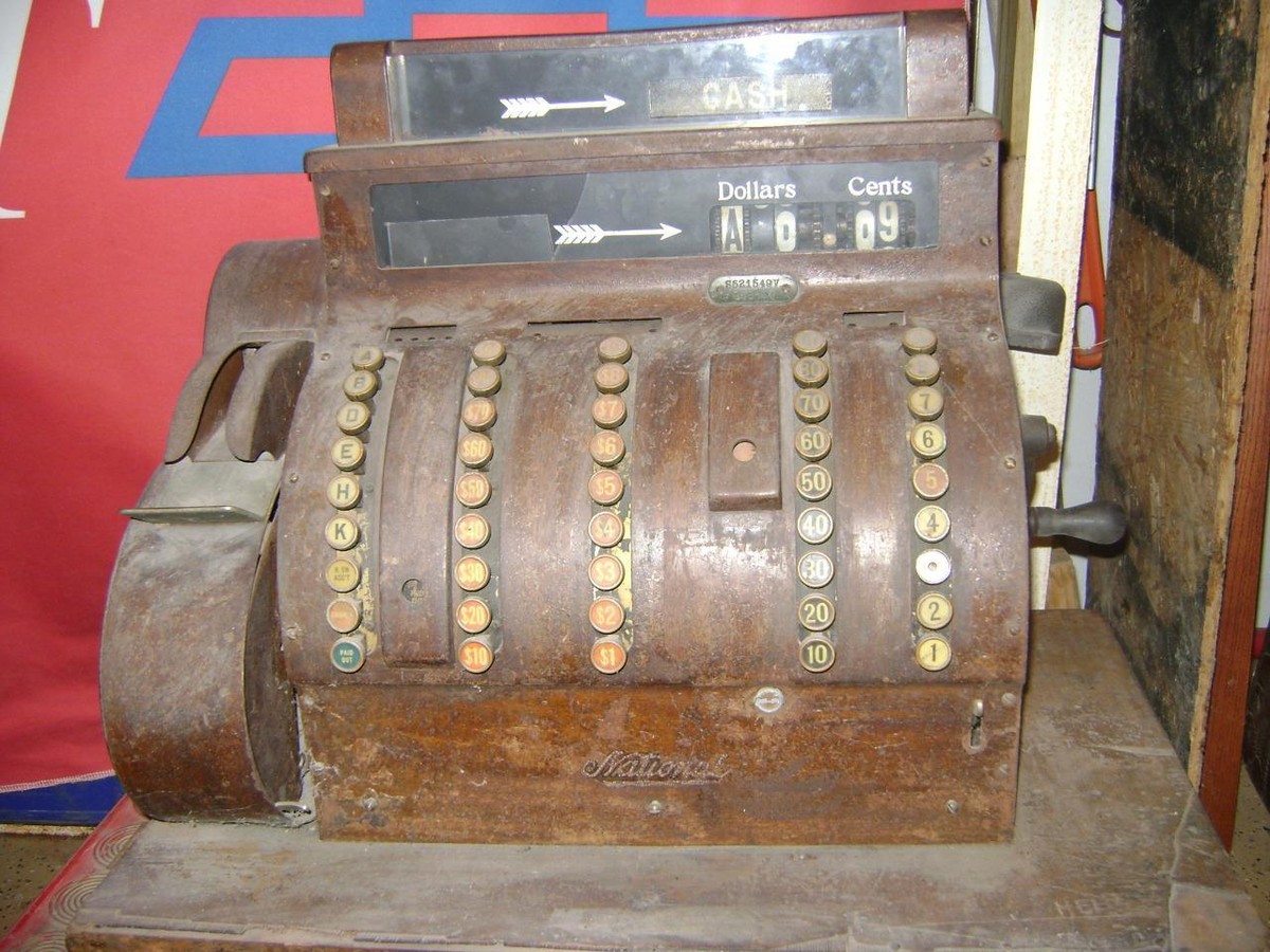 2319番 ジャンク品 NATIONAL AMOUNT PURCHASED Vintage National Cash