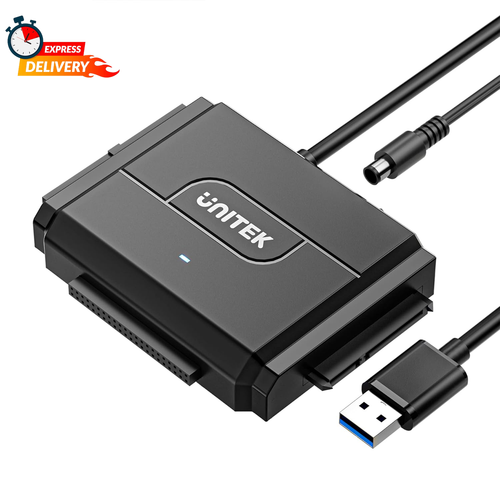 Unitek SATA/IDE to USB 3.0 Adapter, IDE Hard Drive Adapter Kit Recovery Converte