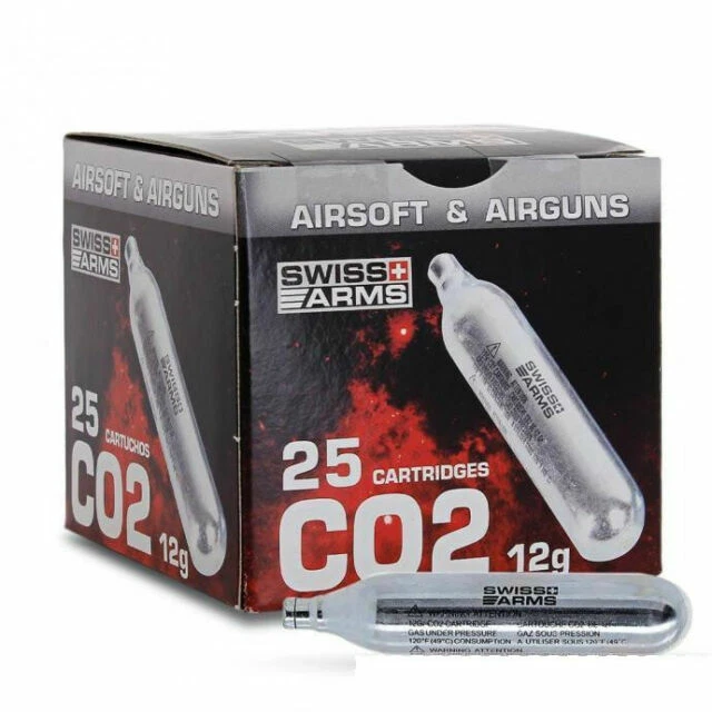 CYBERGUN Cartouches de CO2 - Argenté (633500)