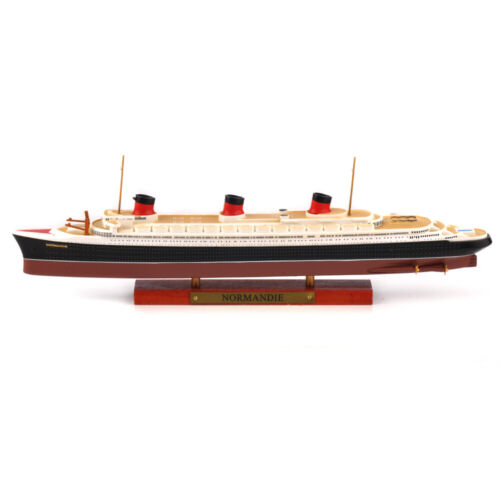 1:1250 Atlas Diecast Normandie Cruise Ship Model Boat Gift Toys For Collection - Picture 10 of 12
