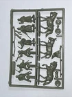 Hat EL CID MOORISH Command Figures - 1 - Sprue -  3 Figures & 3 mounted  - 8249
