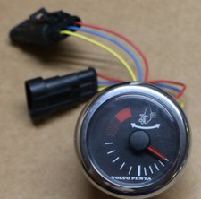 # VP3812861 NEW Volvo Penta VDO EVC Trim Gauge Black Face Boat Marine