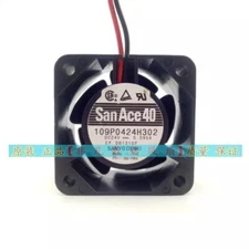 Sanyo 109P0424H302 4028 DC24V 4cm 2pin Inverter Cooling Fan