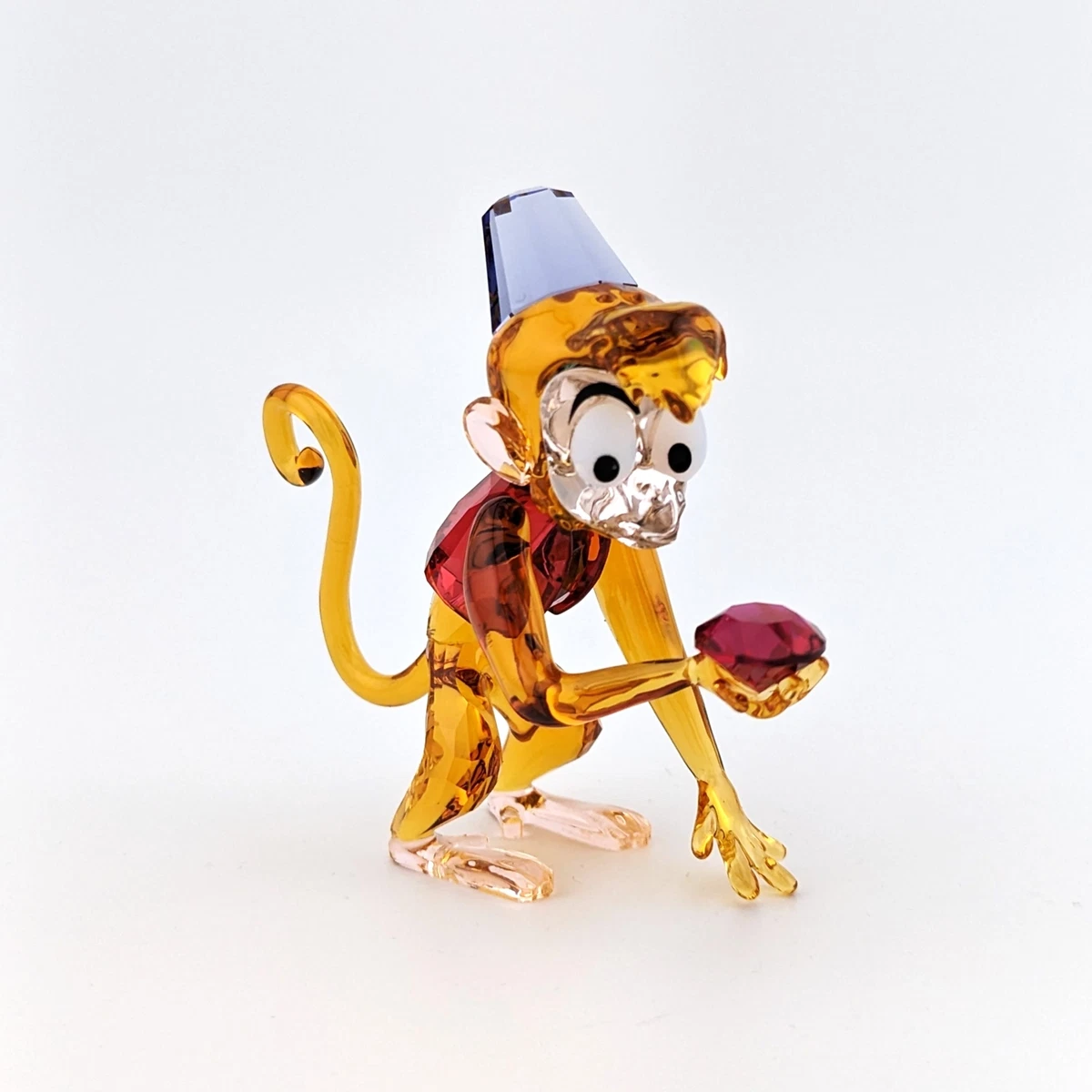 Swarovski Crystal Disney Aladdin Abu Figurine Decoration 