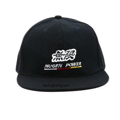 Mugen Black Casual Hat Baseball Cap 