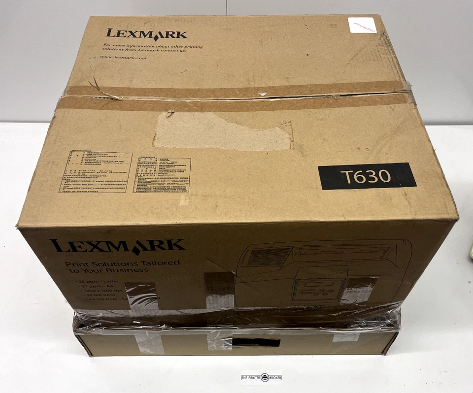 Lexmark T630n A4 Mono Laser Printer 4060-010 10G0221 - Image 3 of 4