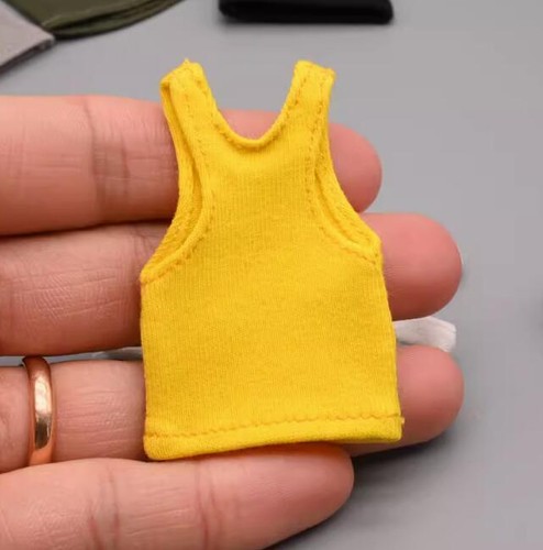 1/12 Scale Sleeveless Sports Vest Tank Top Clothes Model For 6" Action Figure - Picture 18 of 21