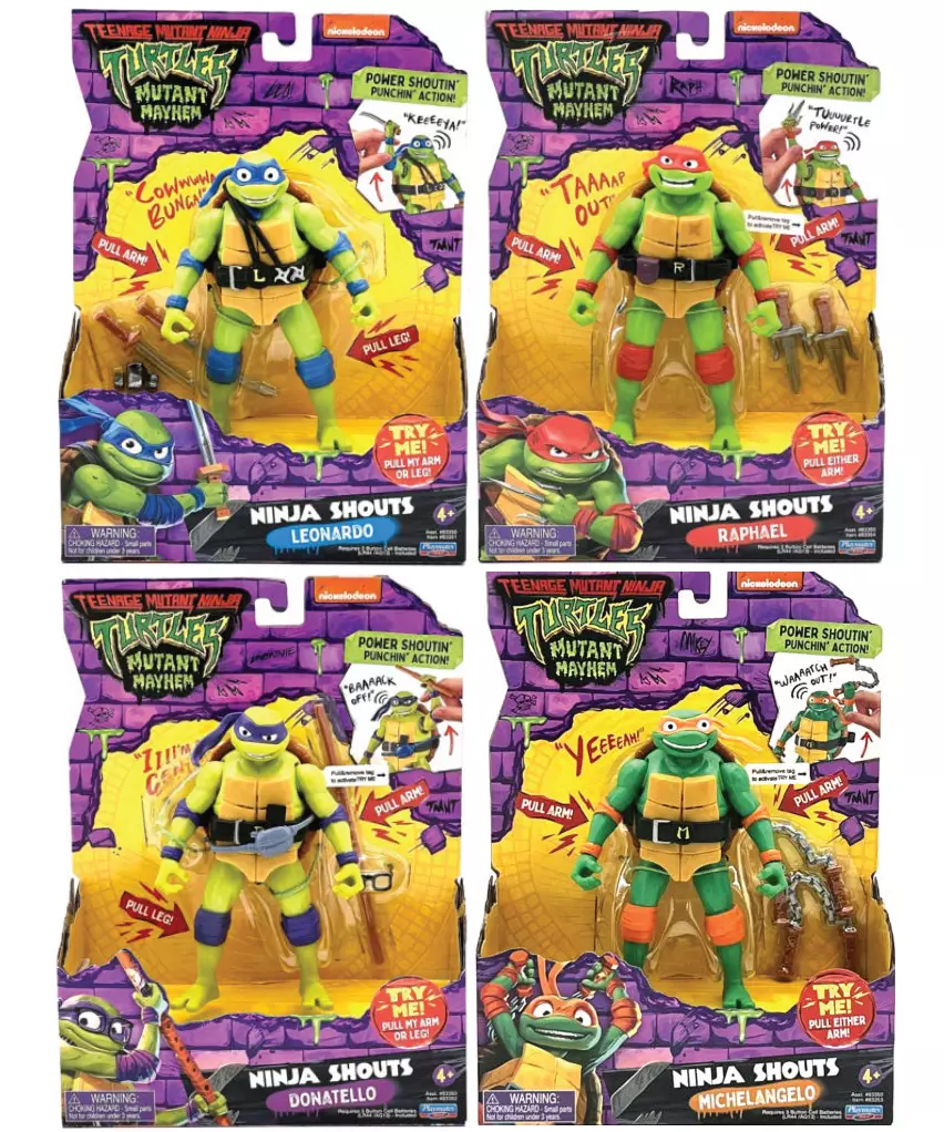 TMNT Mutant Mayhem Turtles Preorders - Toy Habits