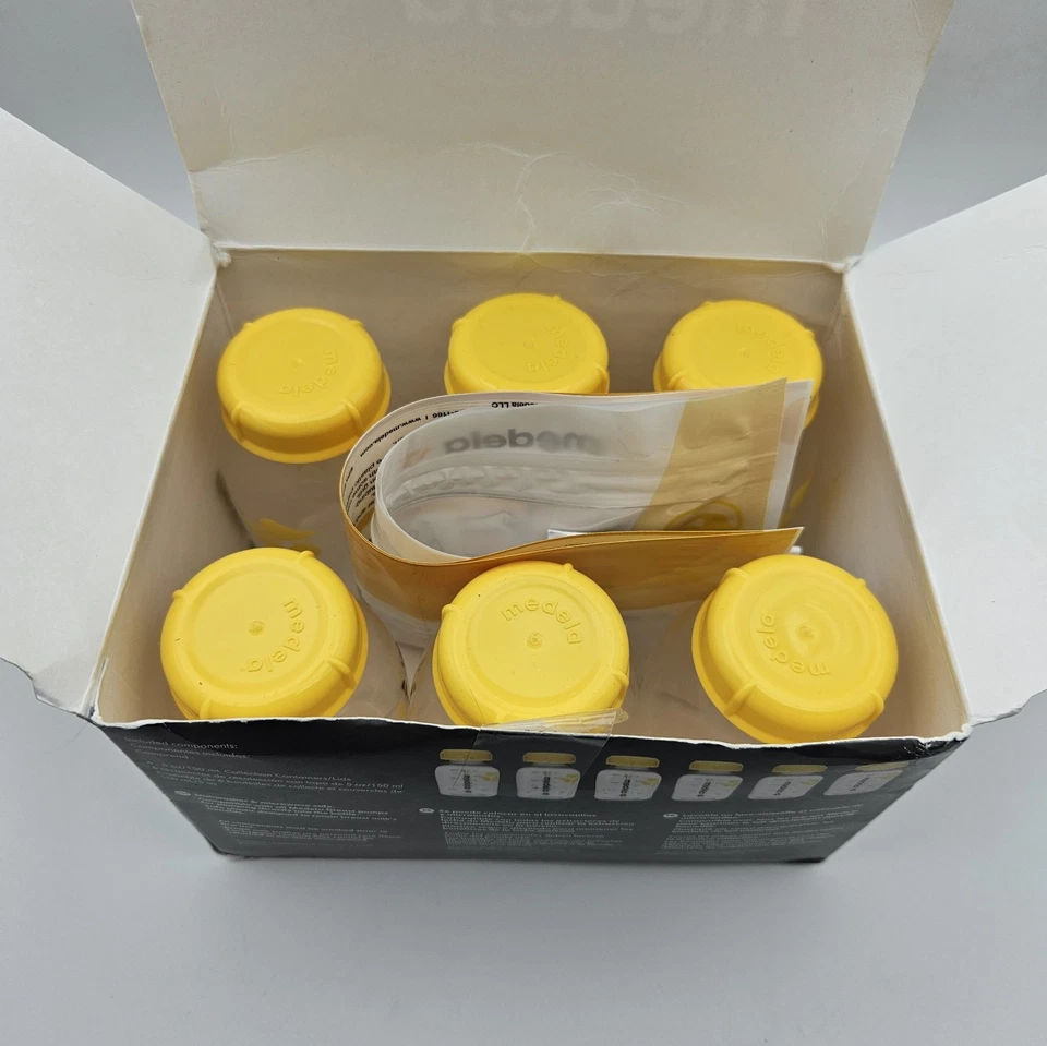 Medela Harmony Manual Breast Pump with Breast Milk Collection 6 Bottle Set - Image 3 of 3
