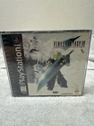 Final Fantasy VII PS1 Black Label Complete CIB 3 Disc PlayStation Tested