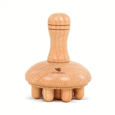 Wooden Mushroom Massager: Muscle Relaxation, Promotes Blood Circulation