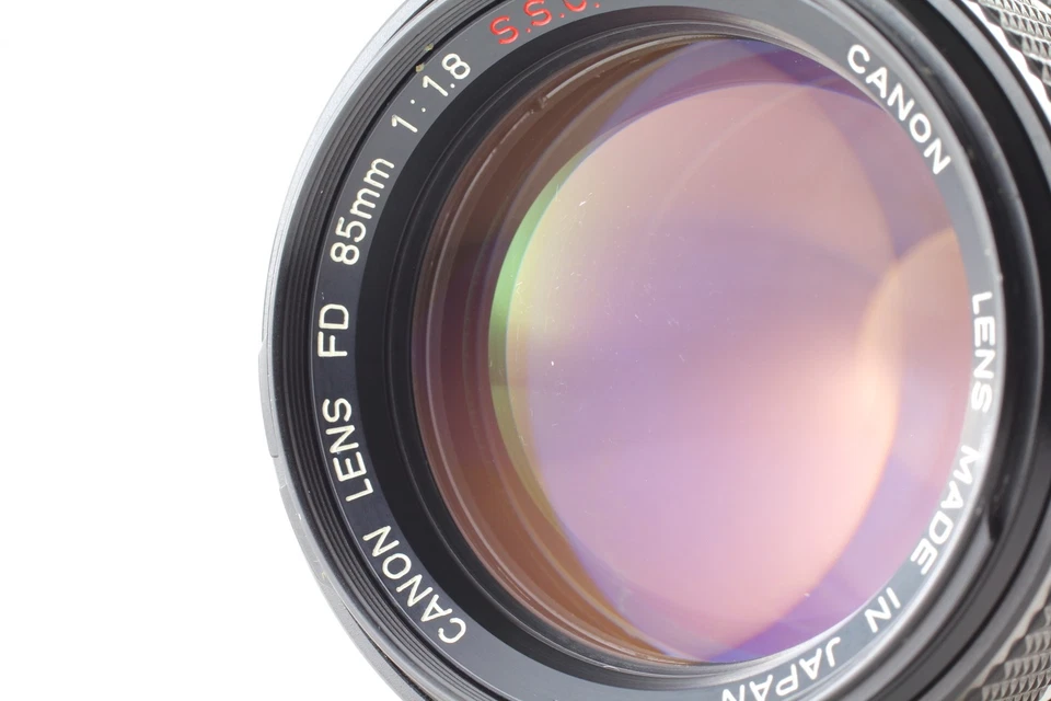 [Near MINT] Canon FD 85mm f1.8 s.s.c. MF Portrait Lens From JAPAN - Image 2 of 4