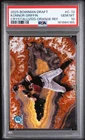 2025 Bowman Draft KONNOR GRIFFIN Crystallized Orange /25 SSP Case Hit PSA 10