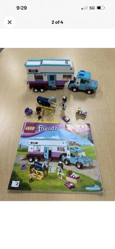 LEGO Friends: Horse Vet Trailer (41125) Used Complete