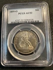 1859 o SEATED LIBERTY HALF DOLLAR 50C PCGS AU 53