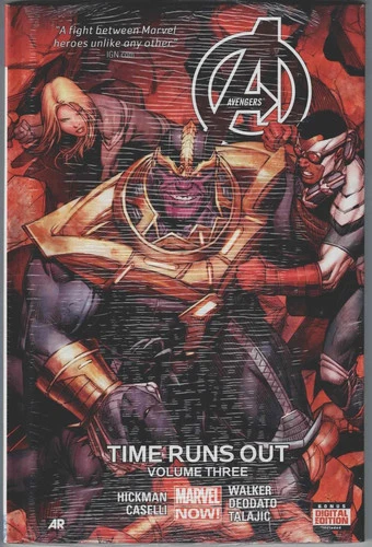 Avengers Time Runs Out Volume Three Premiere Hardcover SEALED