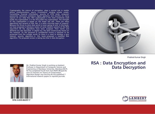 RSA : Data Encryption And Data Decryption Prabhat Kumar Singh-image