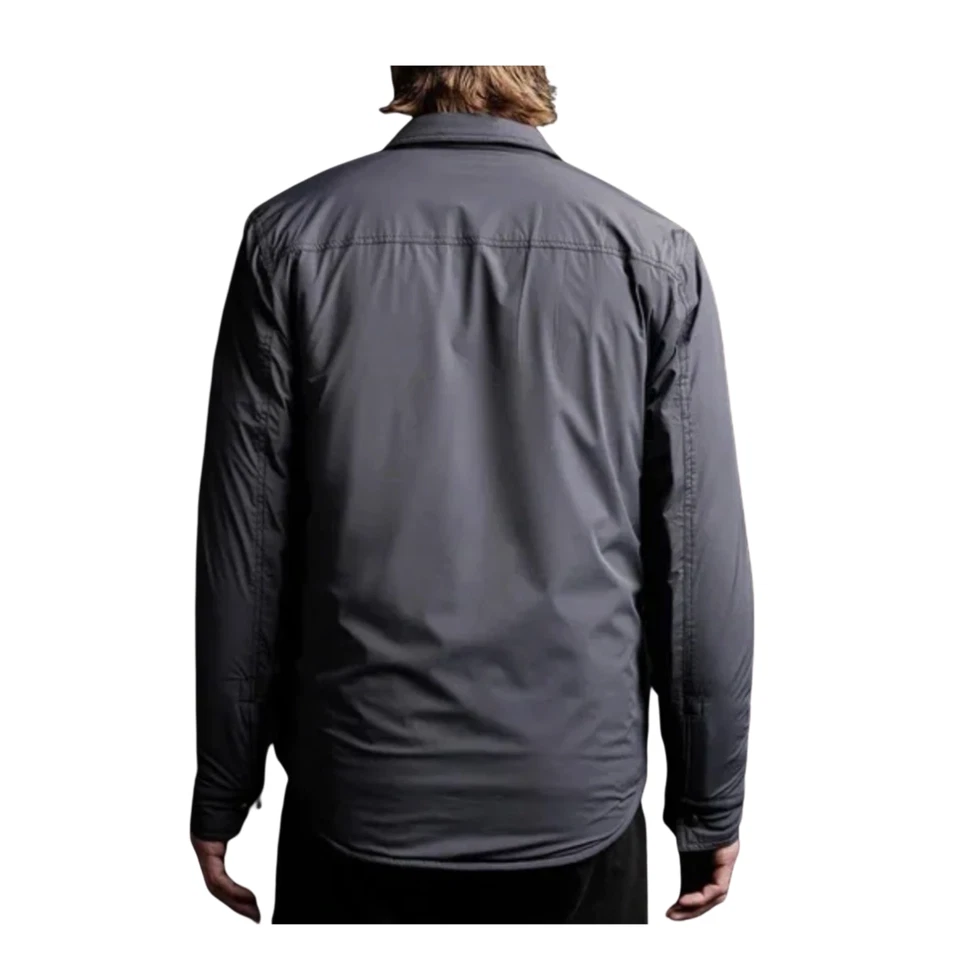 James Perse Yosemite Jacket Size 2 Plaid Lined Performance Fleece Blue $650 - Image 3 of 4