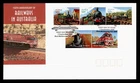 DR WHO 2004 AUSTRALIA FDC RAILWAY TRAIN R80330