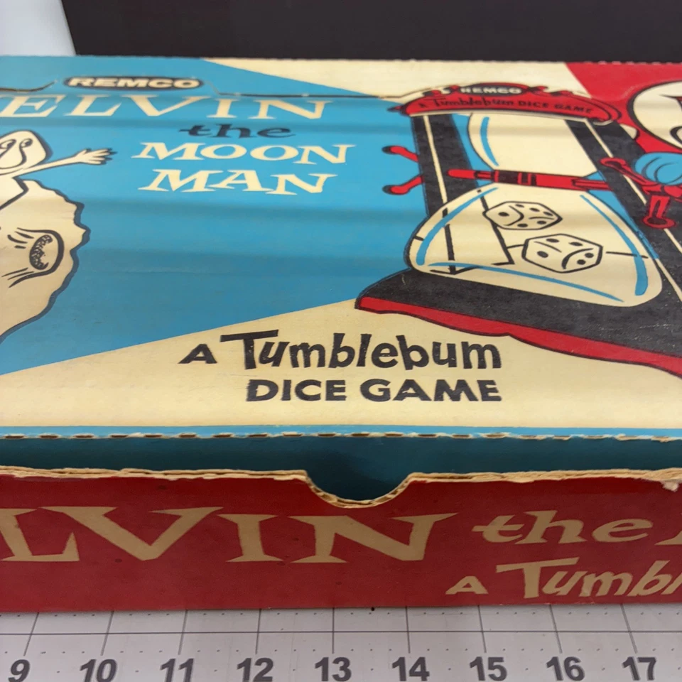 Rico Melvin the Moon Man a Tumble Bumb Juego de Dados Foto 3 de 4