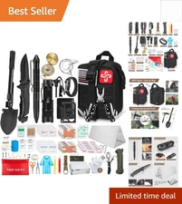 Lightweight Tactical Survival Kit - 238 Essential Pieces for Every Emergency