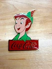 Disney Pin - Vintage 1986 Peter Pan 15th Anniversary Coca-Cola