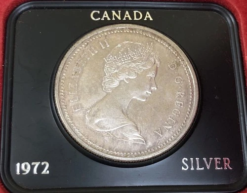 1972 Canadian $1 Silver Proof Coin
