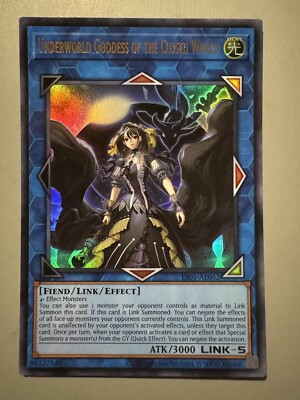 YUGIOH UNDERWORLD GODDESS OF THE CLOSED WORLD ASIA ENGLISH ES01