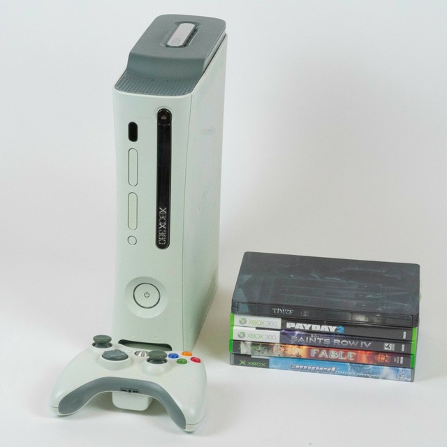Microsoft Xbox 360 Pro 20GB Console Matte White for sale online eBay