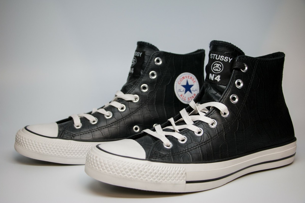NIB Converse x Stussy Chuck All Stars | Embossed Crocodile NIB Converse x Stussy Chuck All Stars | Embossed Crocodile