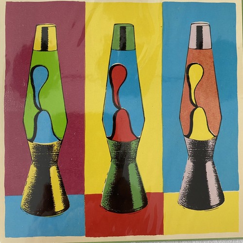 NEW Vintage Santoro Greeting Card Lava Lamps Made In England 1997 - Picture 2 of 9