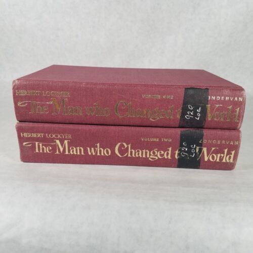 Der Mann, der die Welt veränderte: Band 1 & 2 - 1967 Hardcover von Herbert Lockyer