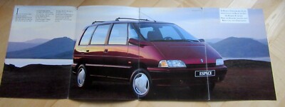 Broschüre, Prospekt, RENAULT ESPACE, 40 Seiten 1991 (?)