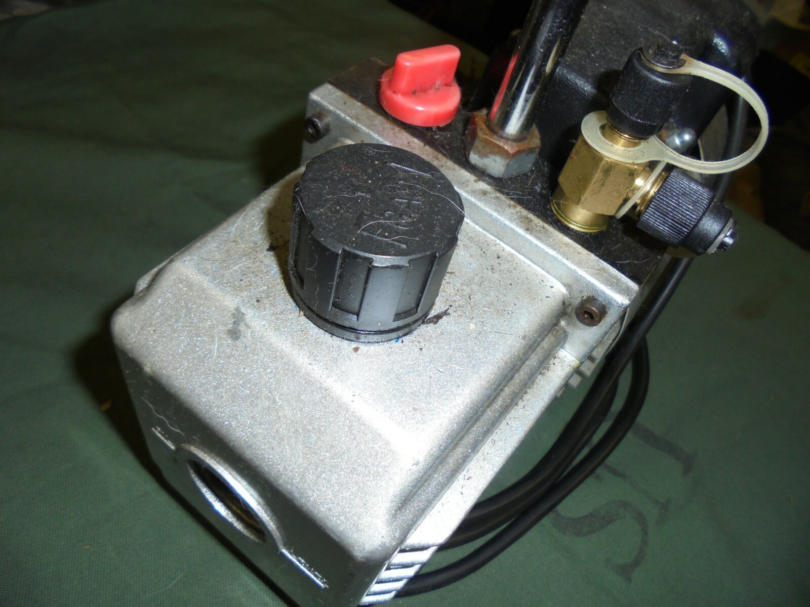 US General 2.5 CFM Refrigerator Air Condition Vacuum Pump 115v 98076 eBay