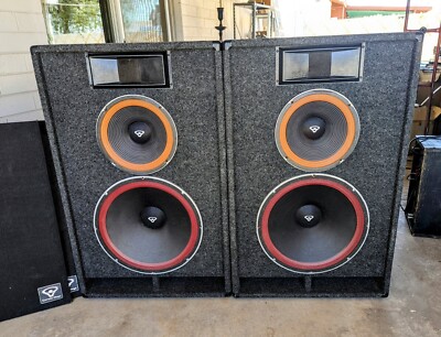 2 - CERWIN-VEGA PD-18B Speakers - Near Pristine Condition! | eBay