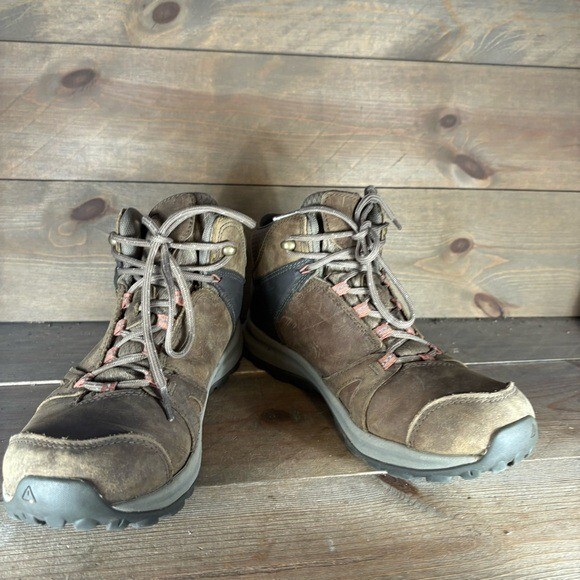 scarpe keen terradora II mid donna taglia 9 5 pelle marrone stivali da trekking impermeabili