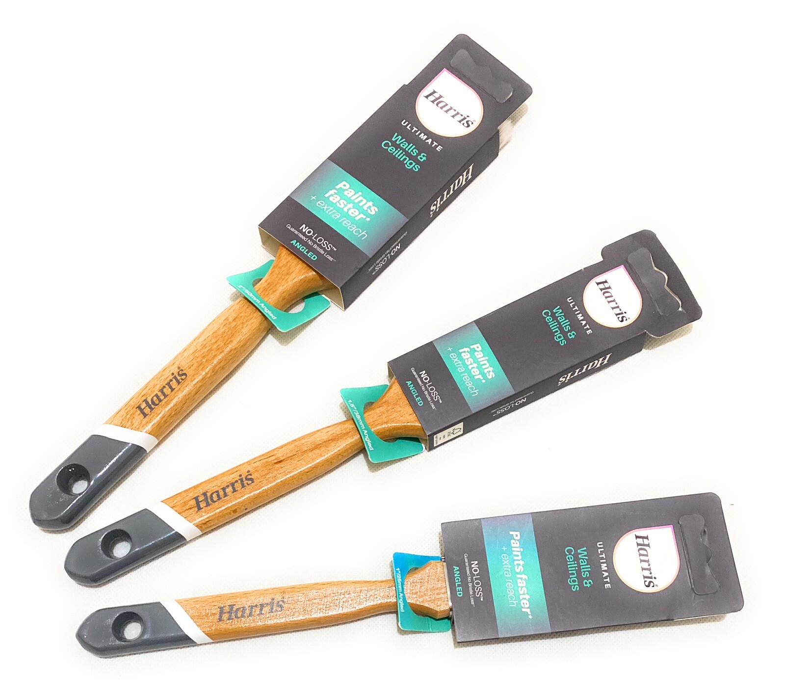 Harris Paint Brush For Painting Wall & Ceiling Ultimate Angled Long