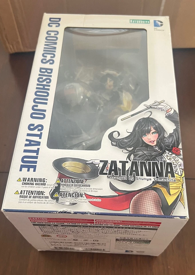 Estatua Bishoujo Kotobukiya DC Comics - Zatanna (1ª Edición) coleccionistas rara Foto 2 de 4