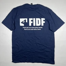 Men's FIDF Friends of the Isreael Defense Forces T-Shirt Large New
