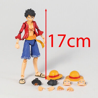 Action Figure Joints Monkey D. Luffy One Piece Anime WITH BOX 6.8