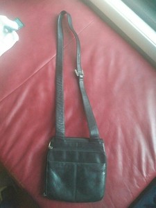 shoulder bag with built in wallet
