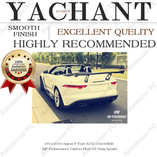 CARBON iMP Performance GT Wing For 14-19 Jaguar F-Type X152 Convertible Spoiler - 第 1/11 張圖片