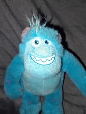 Disney Pixar Monsters University Plush Coin Purse Bag Clip Key Chain 7 Inch